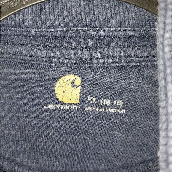 Carhartt Women's XL Blue Full Zip Sweatshirt - Picture 4 of 7